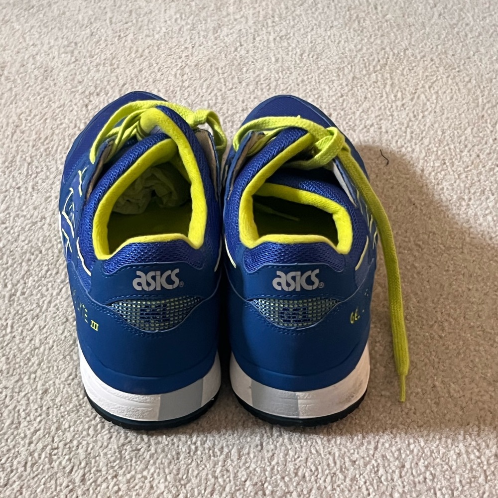 Men’s ASICS Gel-Lyte III OG running sneaker. Worn twice. Size 22 no box - Picture 3 of 4